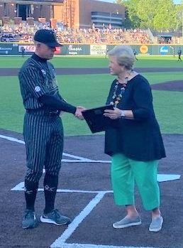 Tim Corbin and Joan Cronan