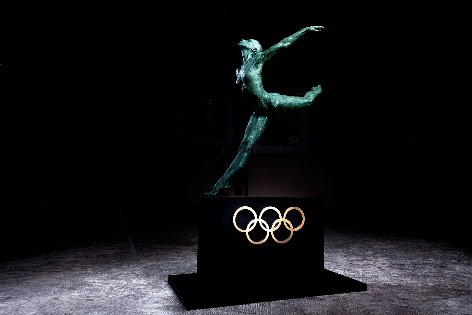 Image of Olympic Gymnast Sculpture